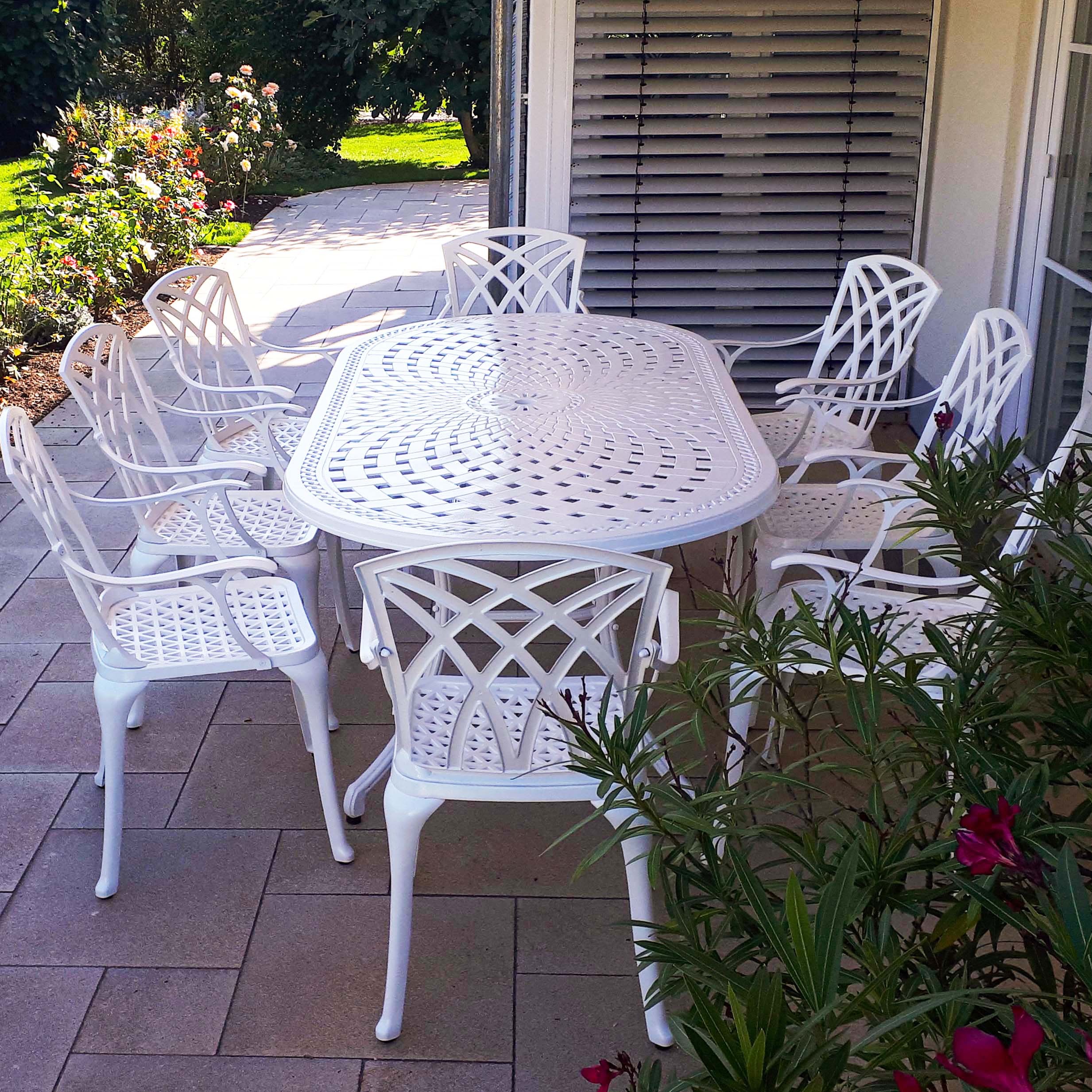 Catherine tuintafel (8 persoons set)