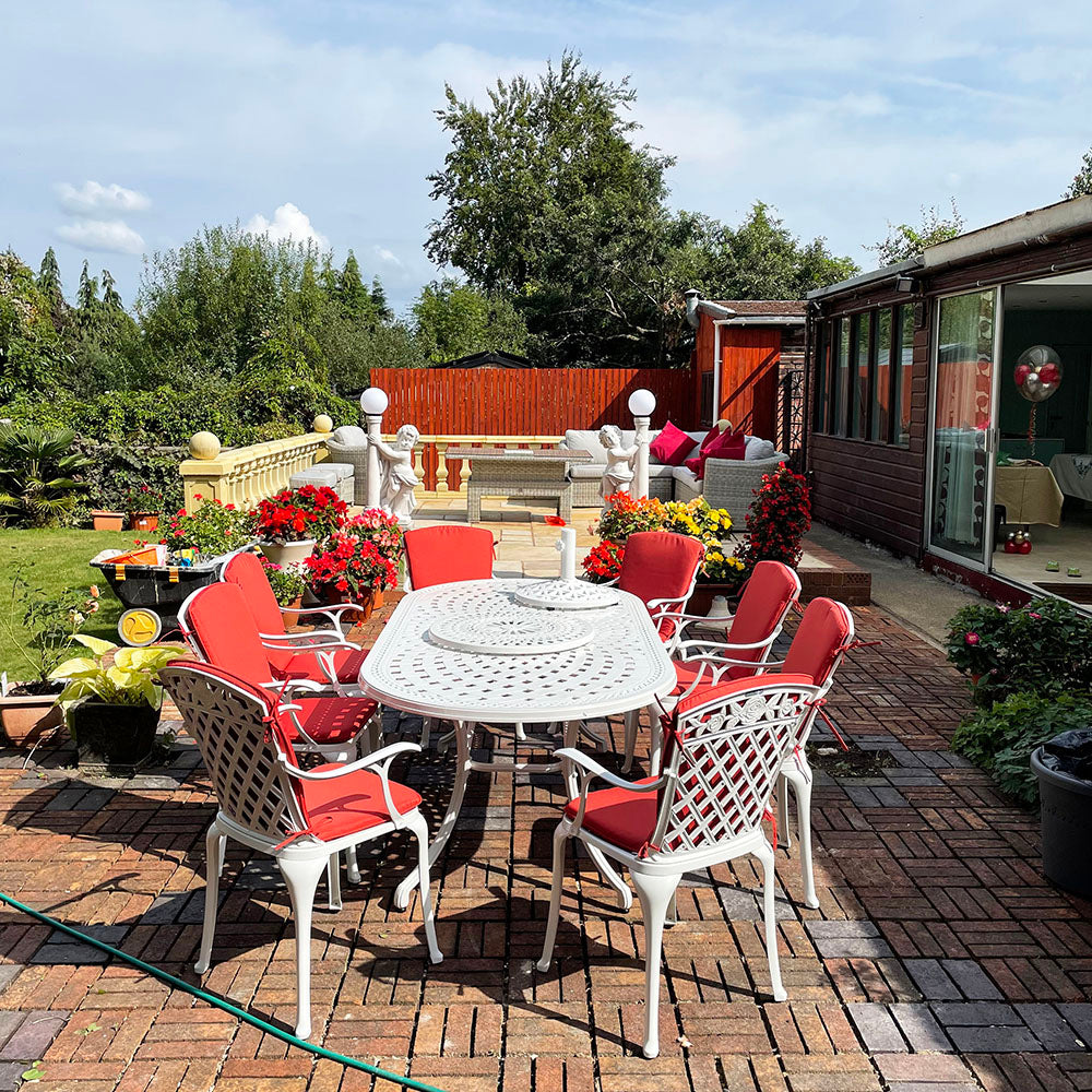 Catherine tuintafel (8 persoons set)