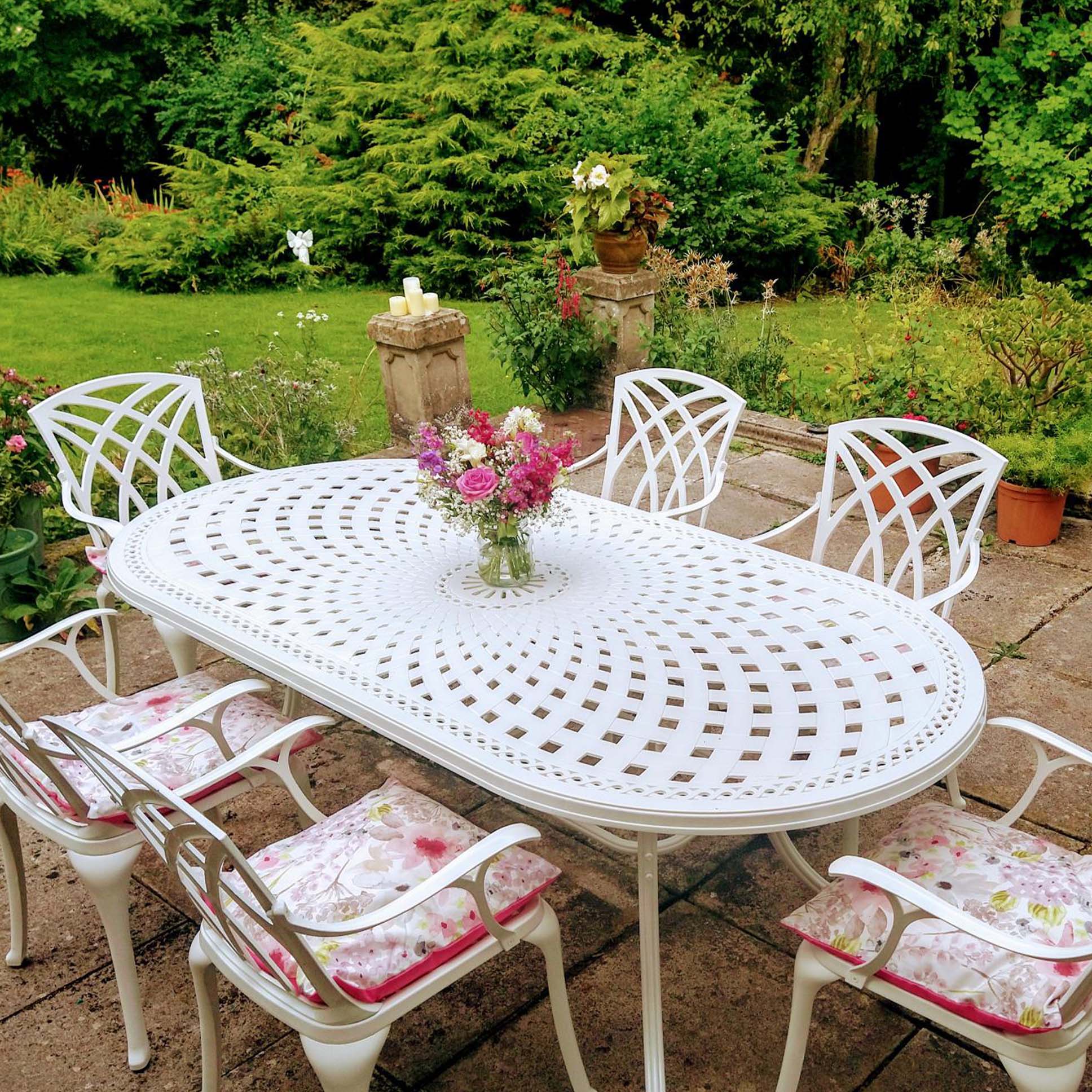 Catherine tuintafel (6 persoons set)