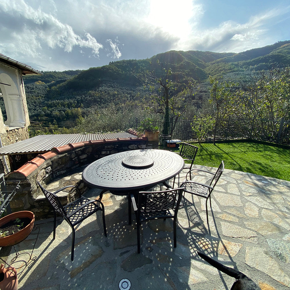 Charlotte tuintafel (6 persoons set)