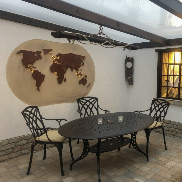 Charlotte tuintafel (6 persoons set)