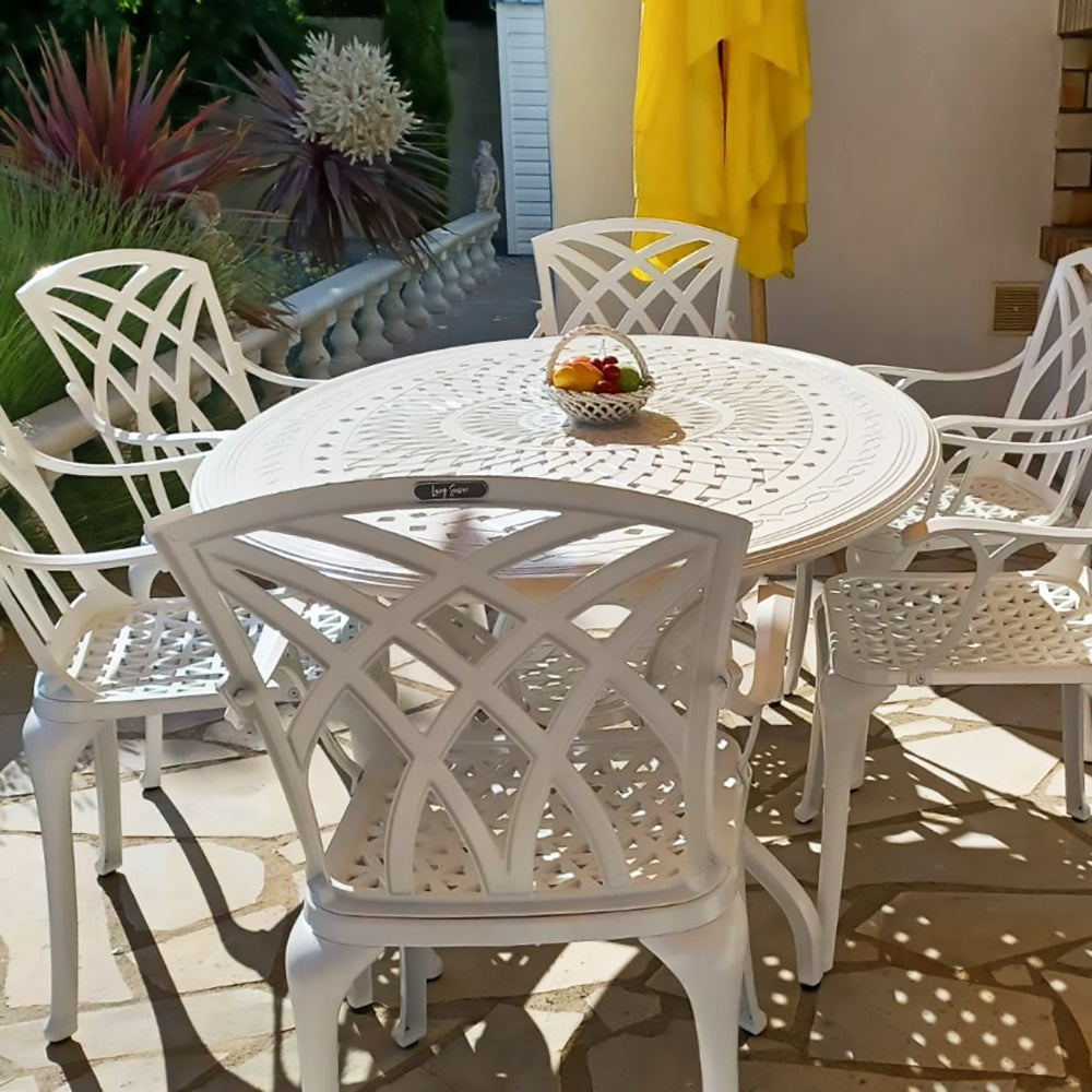 Charlotte tuintafel (6 persoons set)