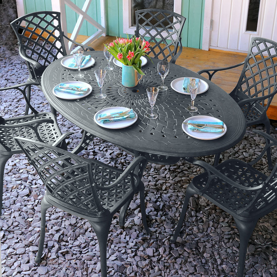 Charlotte Tuintafel (6 Persoons Set)