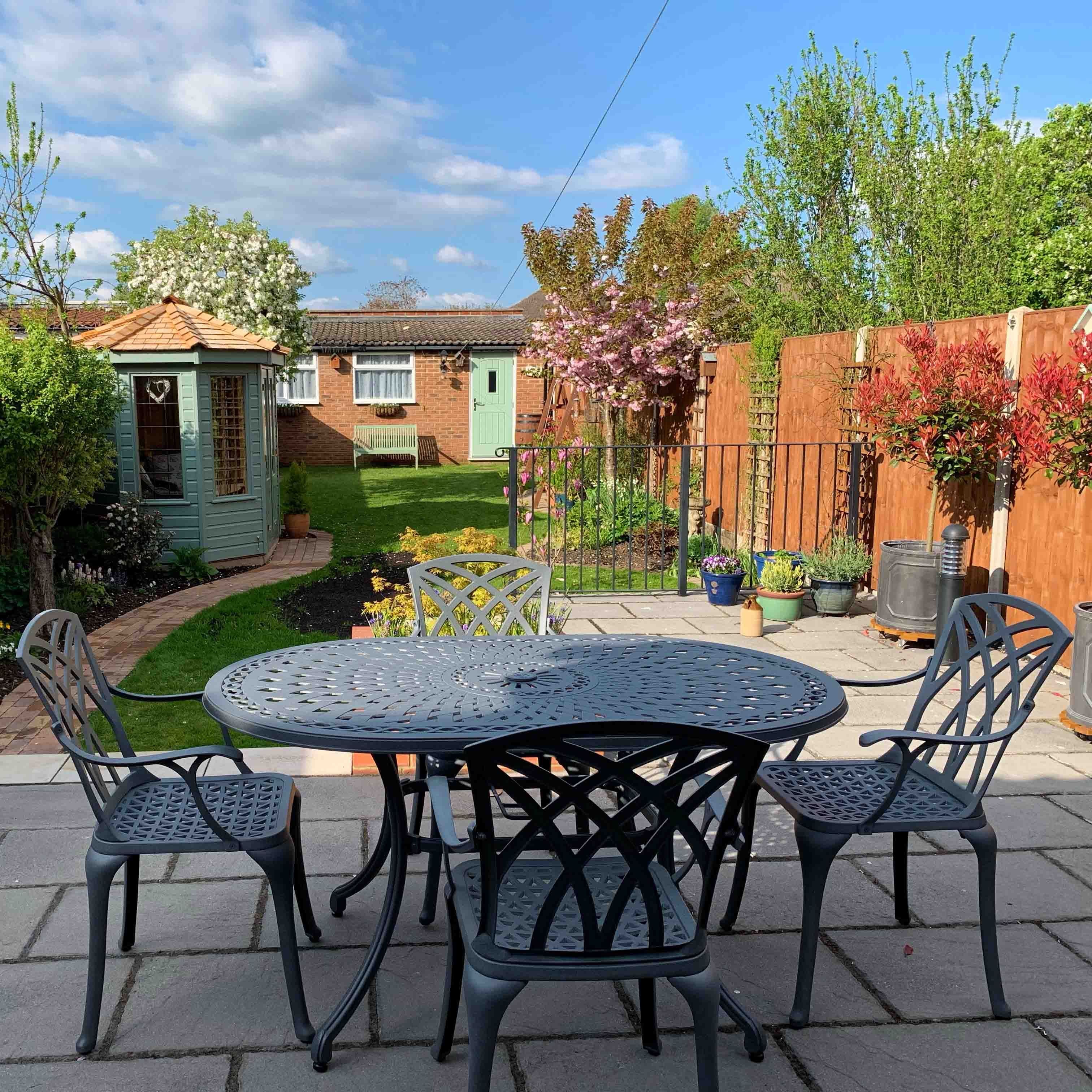 June tuintafel (4 persoons set)