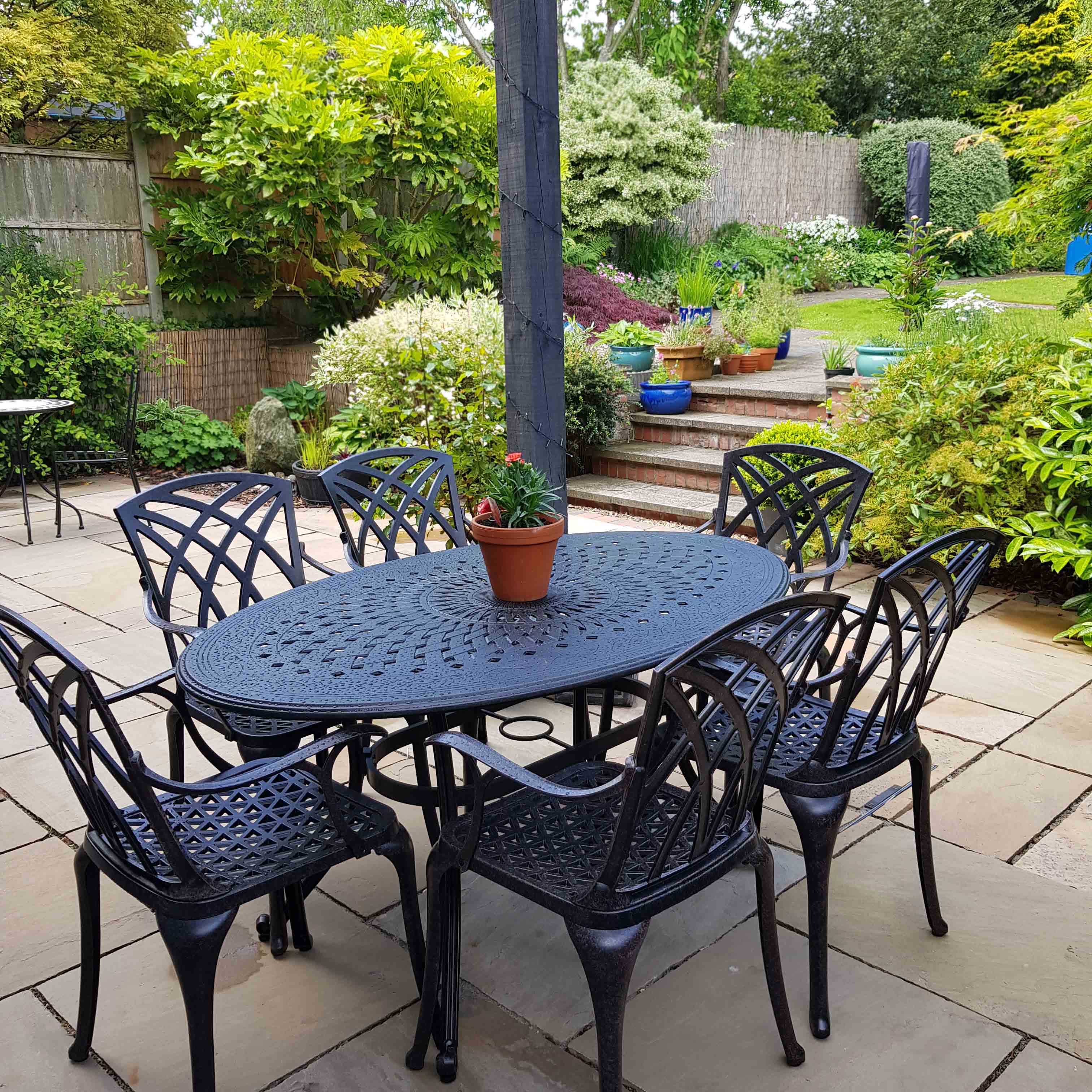 Emily tuintafel (6 persoons set)