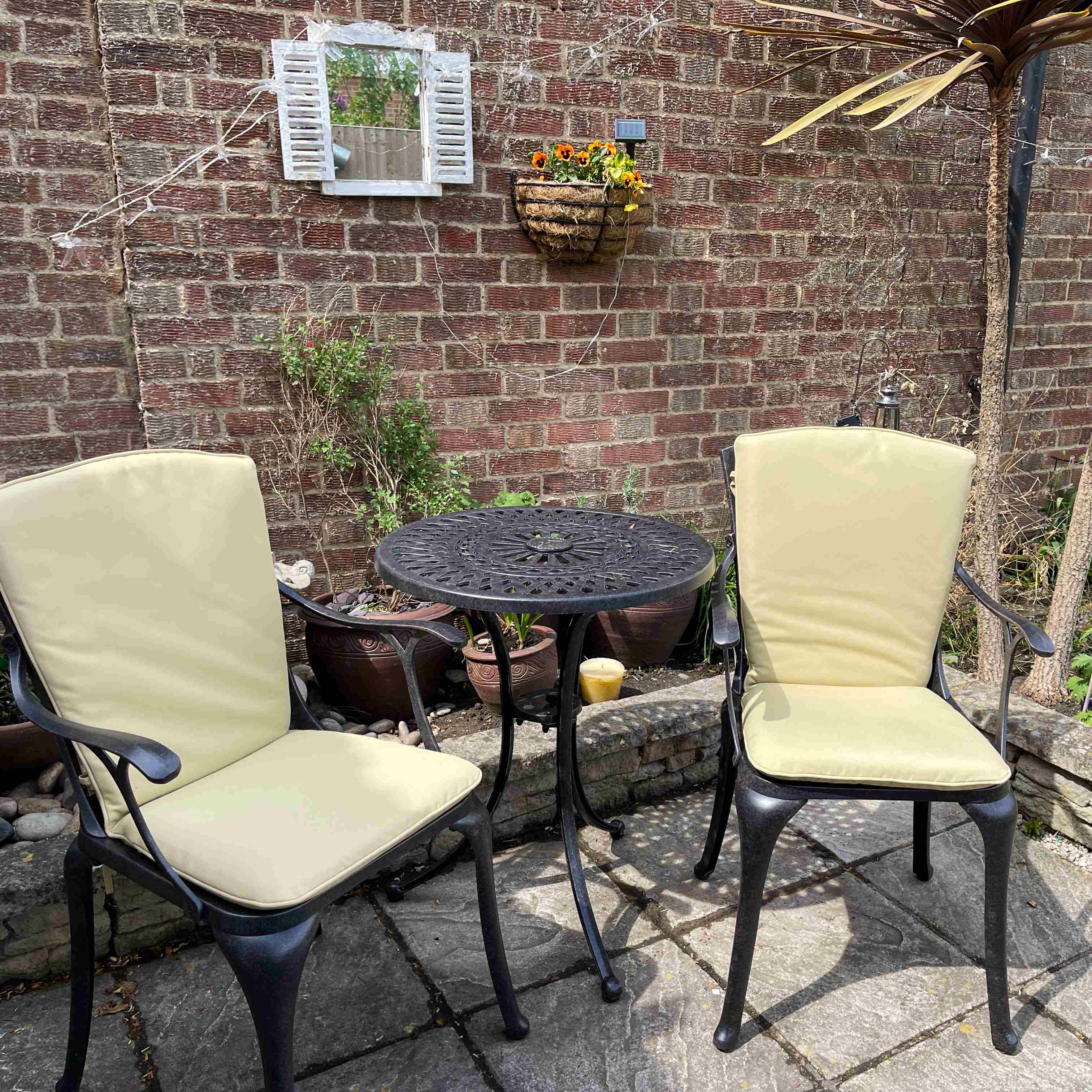 Eve bistrotafel (2 persoons set)