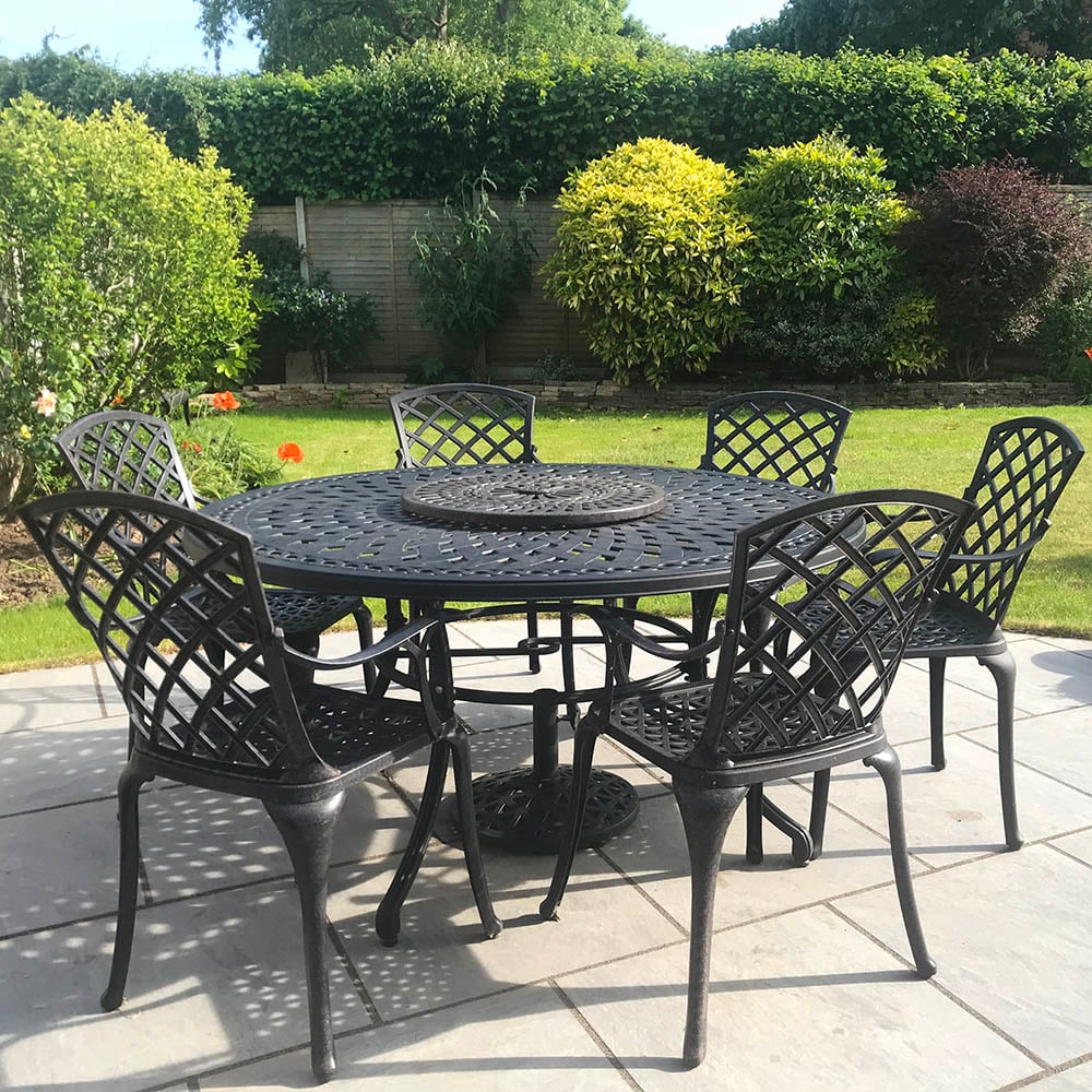 Frances tuintafel (6 persoons set)