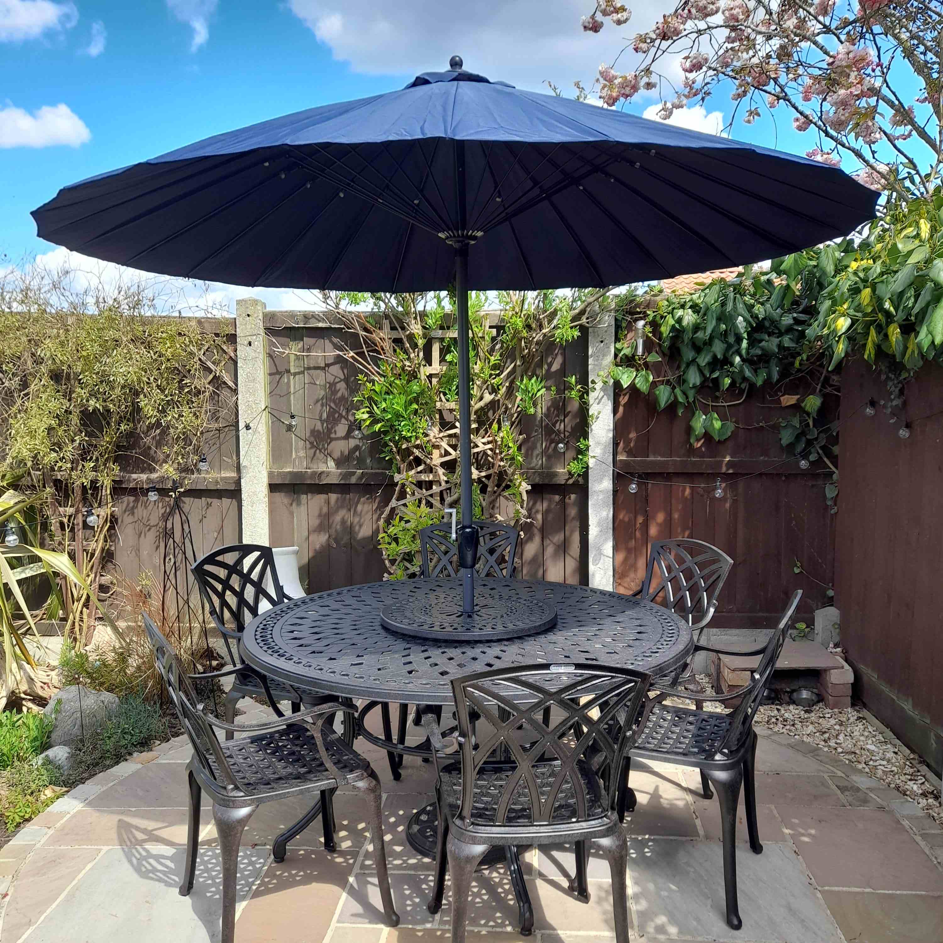 Frances tuintafel (6 persoons set)