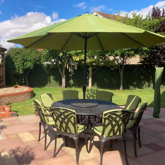 Frances tuintafel (8 persoons set)