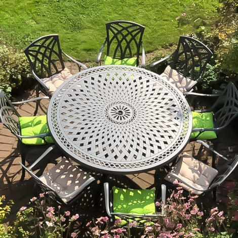 Frances tuintafel (8 persoons set)