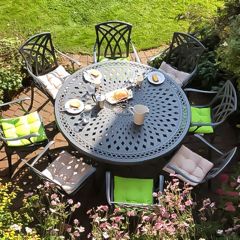 Frances tuintafel (8 persoons set)