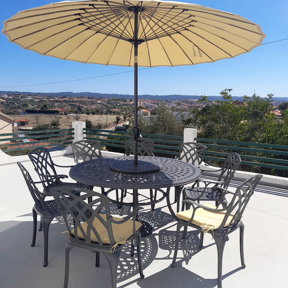 Frances tuintafel (8 persoons set)