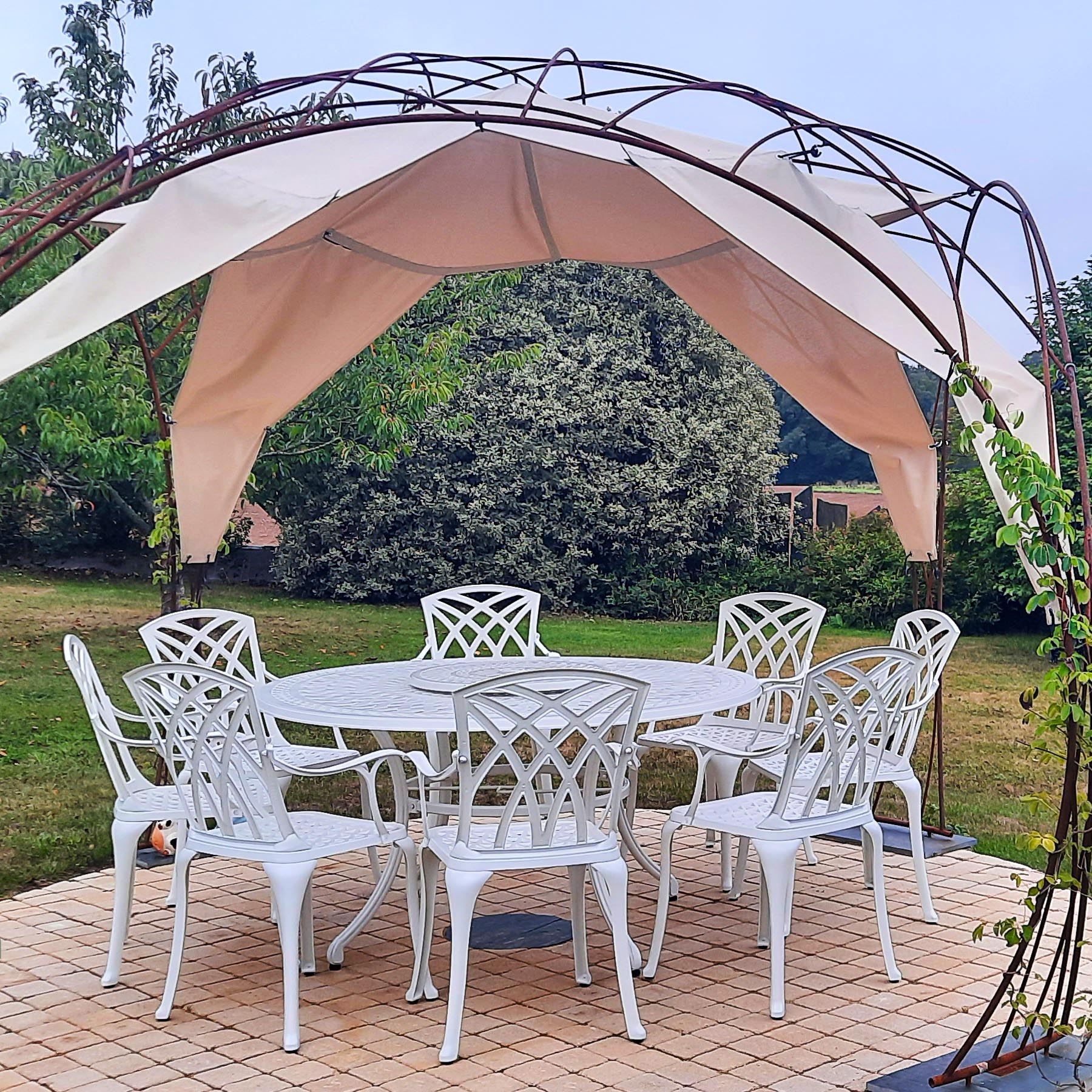 Frances tuintafel (8 persoons set)