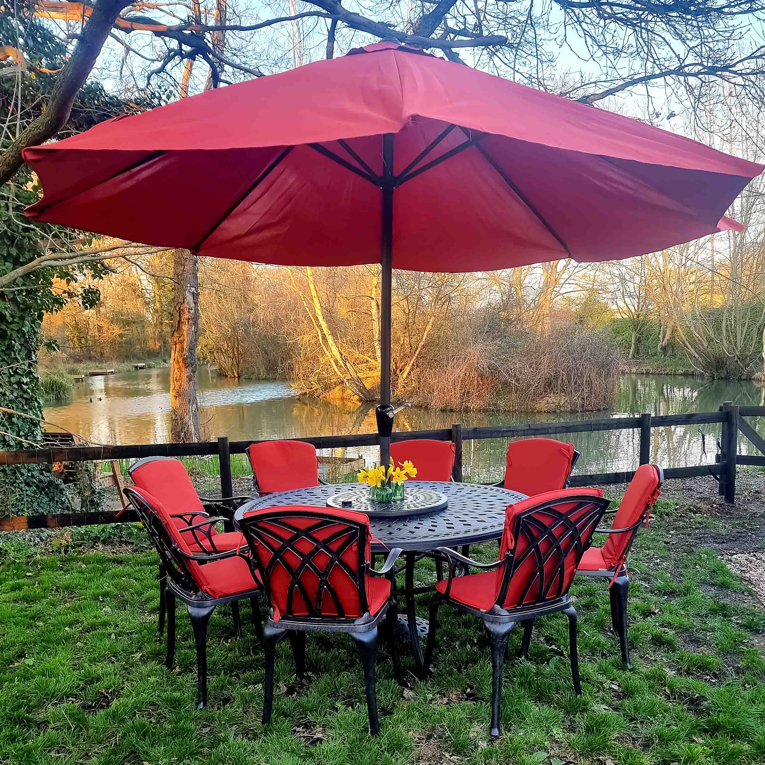 Frances tuintafel (8 persoons set)