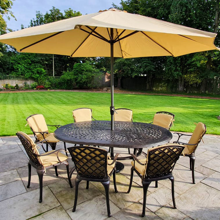 Gloria tuintafel (8 persoons set)