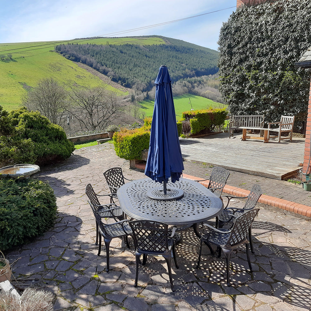 Gloria tuintafel (8 persoons set)