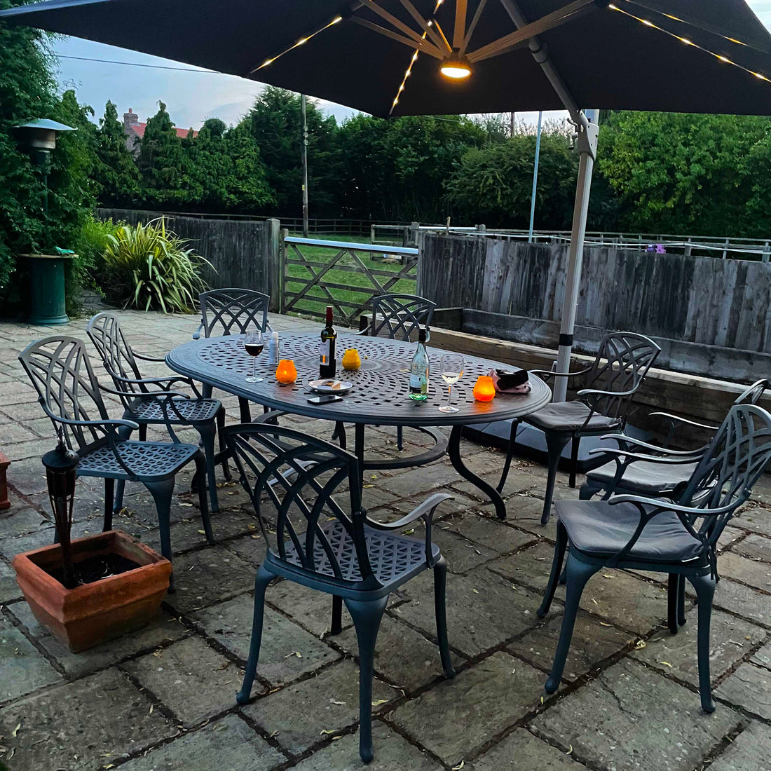 Gloria tuintafel (8 persoons set)