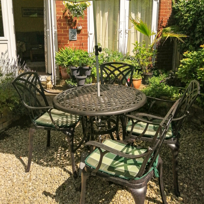 Hannah tuintafel (4 persoons set)