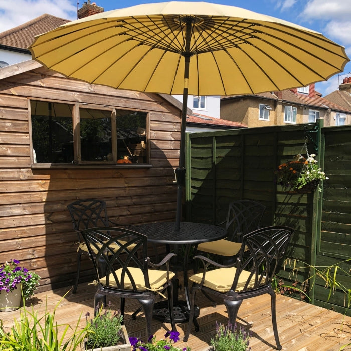 Hannah tuintafel (4 persoons set)