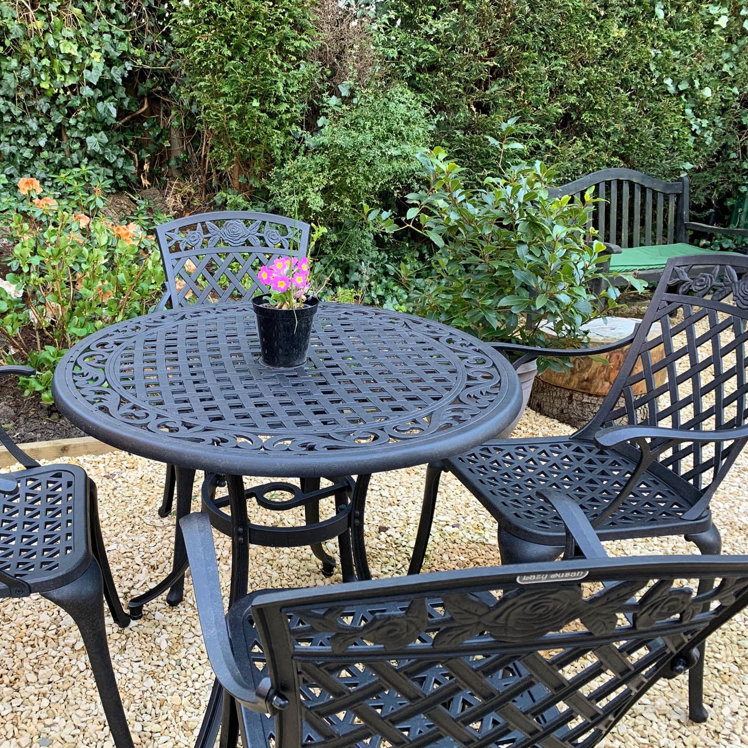 Hannah tuintafel (4 persoons set)