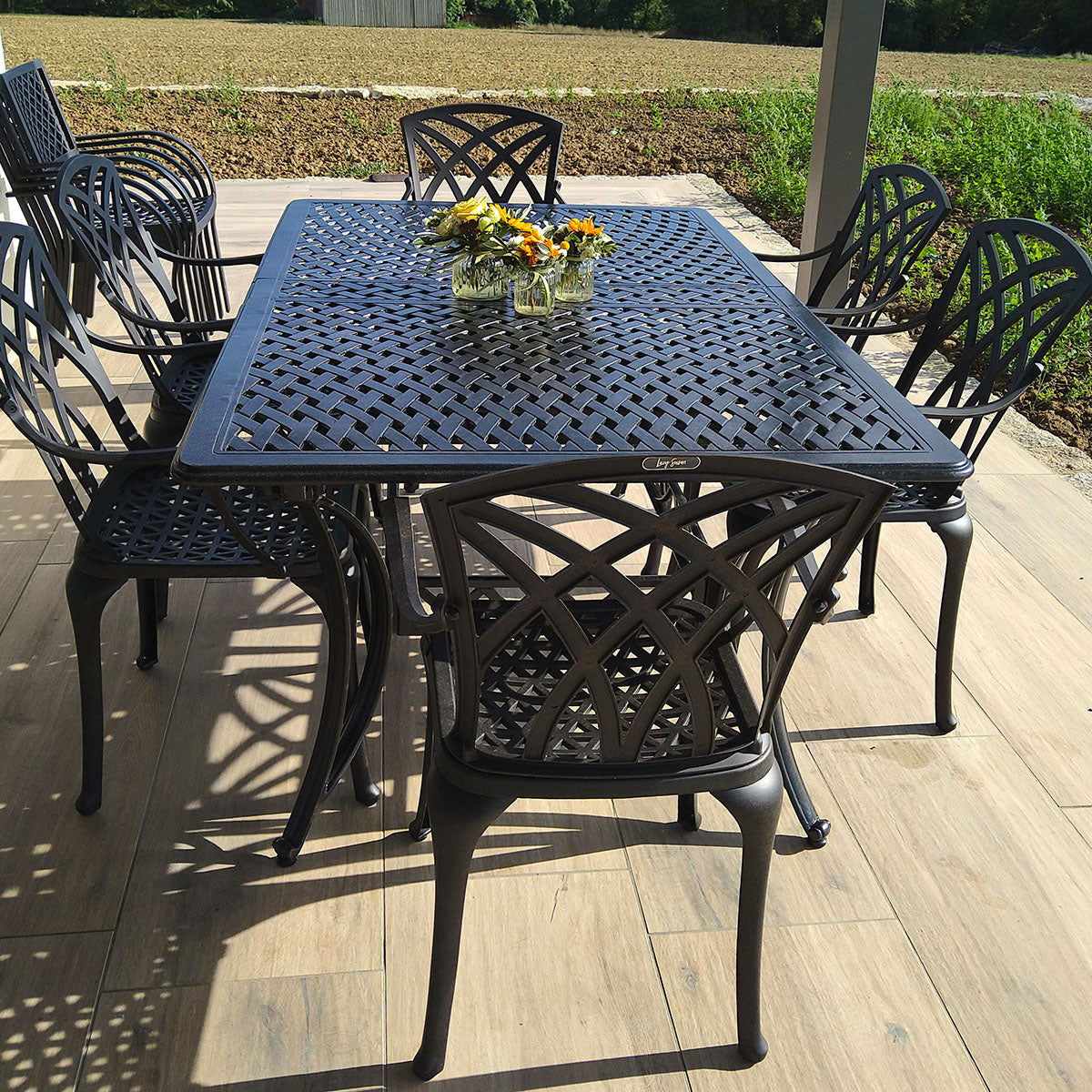 Jennifer tuintafel (10 persoons set)