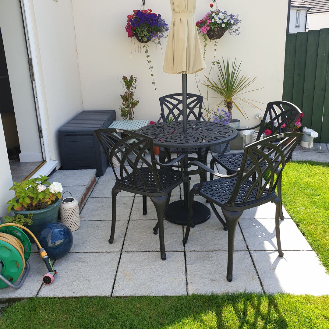 Jill tuintafel (4 persoons set)