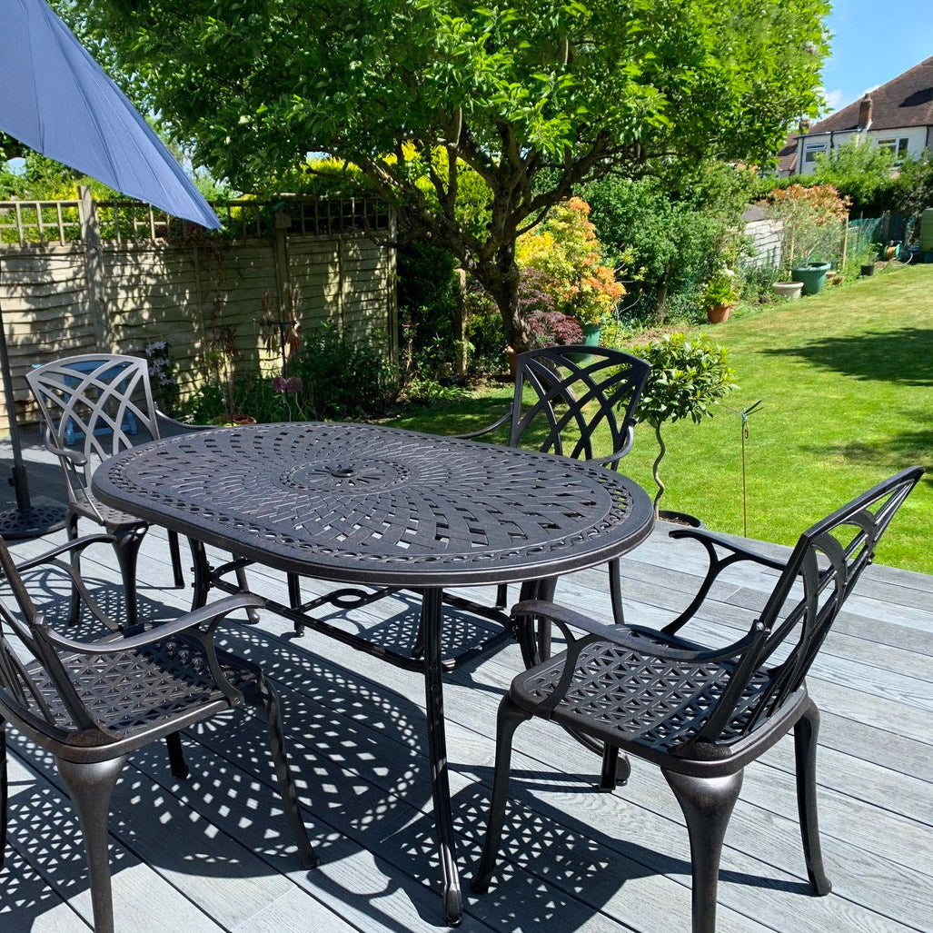 June tuintafel (4 persoons set)