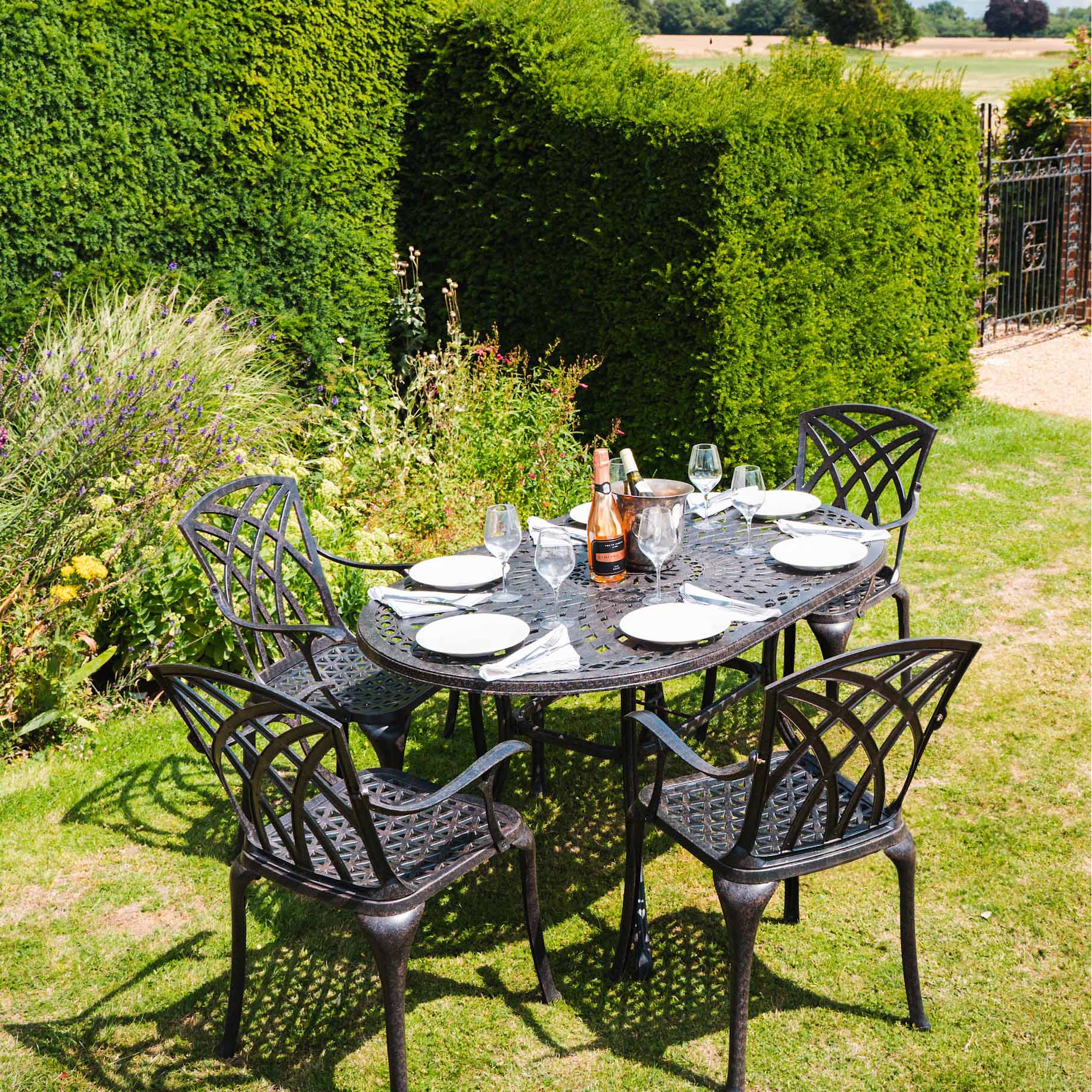 June tuintafel (4 persoons set)