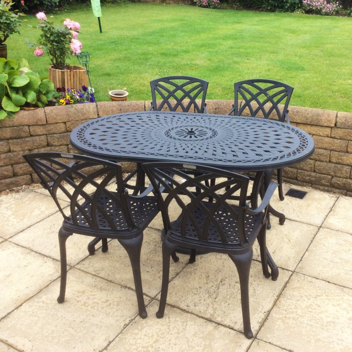 June tuintafel (4 persoons set)