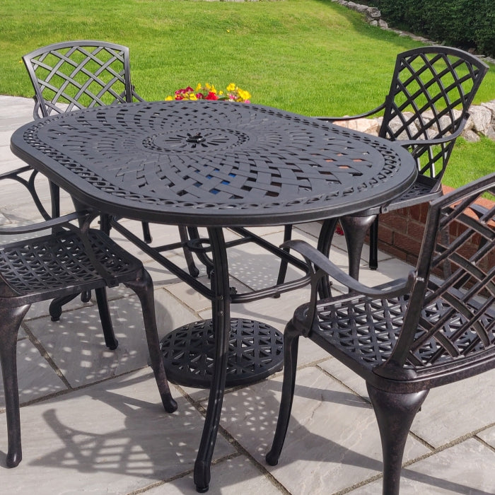 June tuintafel (4 persoons set)