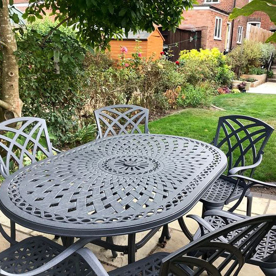 June tuintafel (6 persoons set)