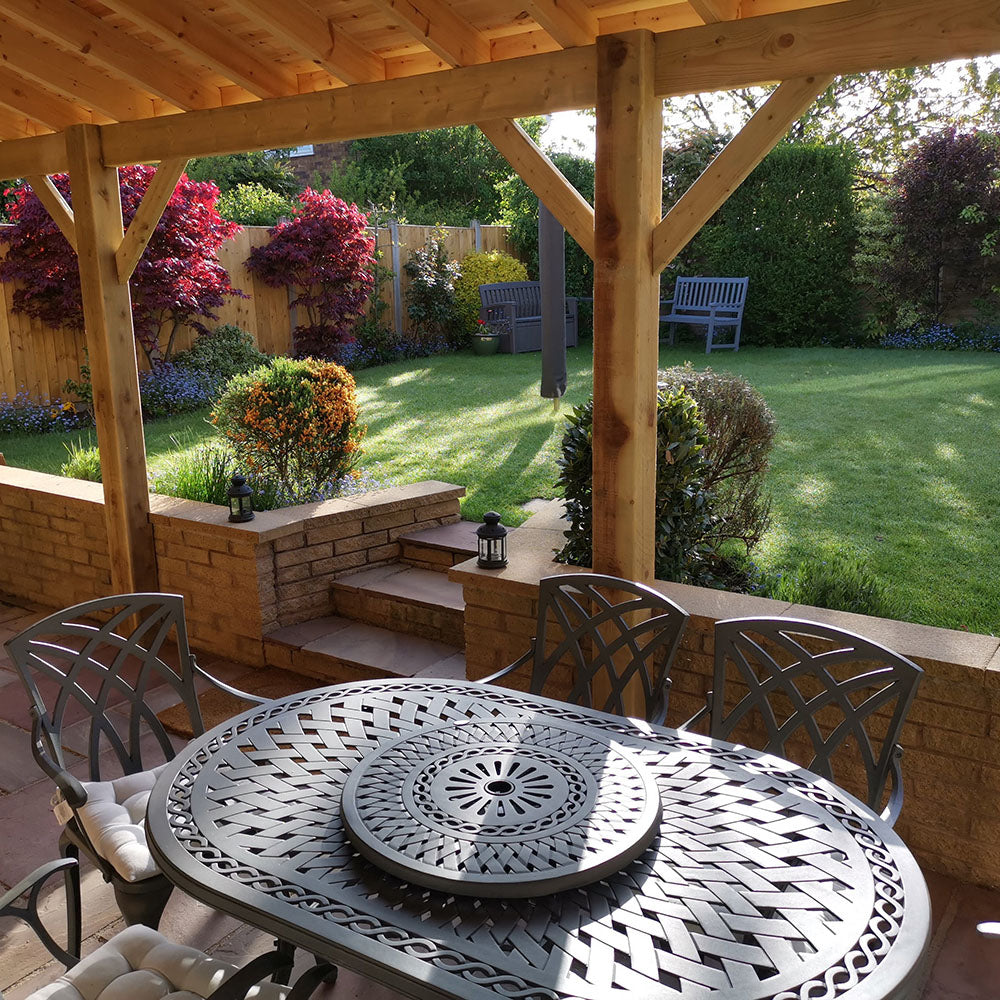 June tuintafel (6 persoons set)