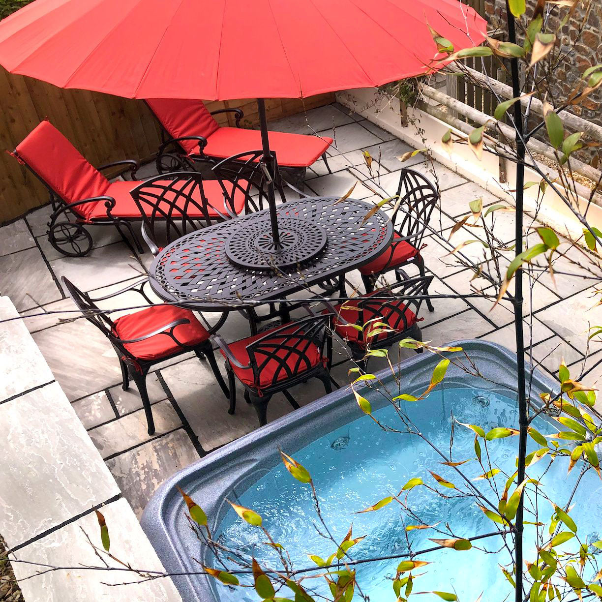 June Tuintafel (6 Persoons Set)