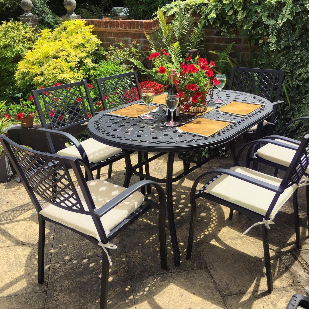 June tuintafel (6 persoons set)