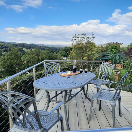 June tuintafel (6 persoons set)