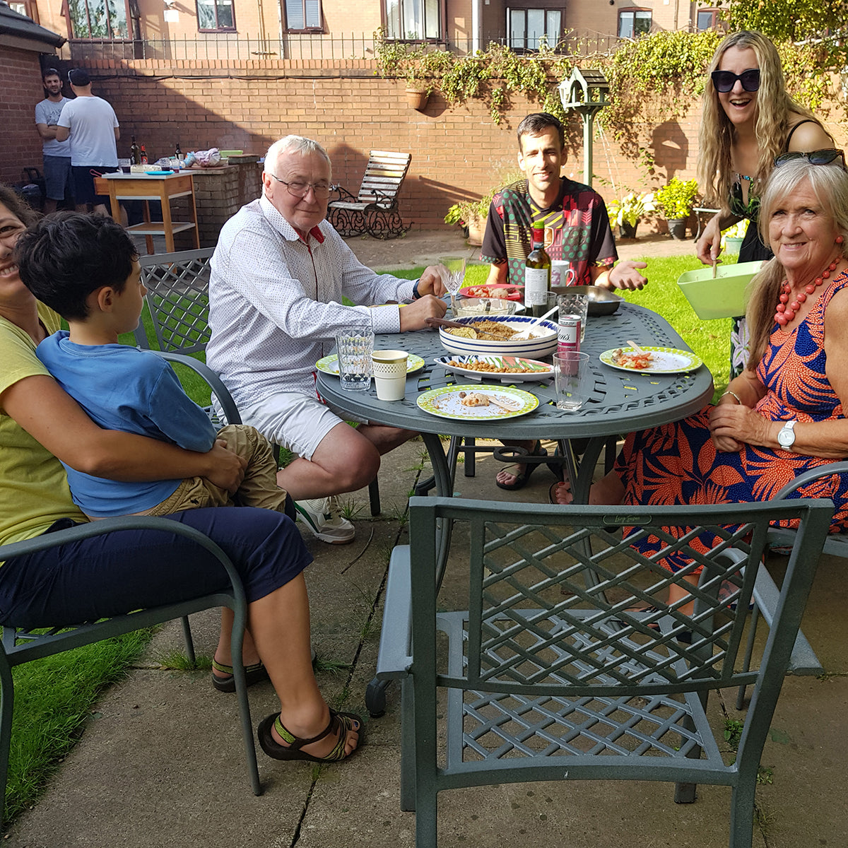 June tuintafel (6 persoons set)