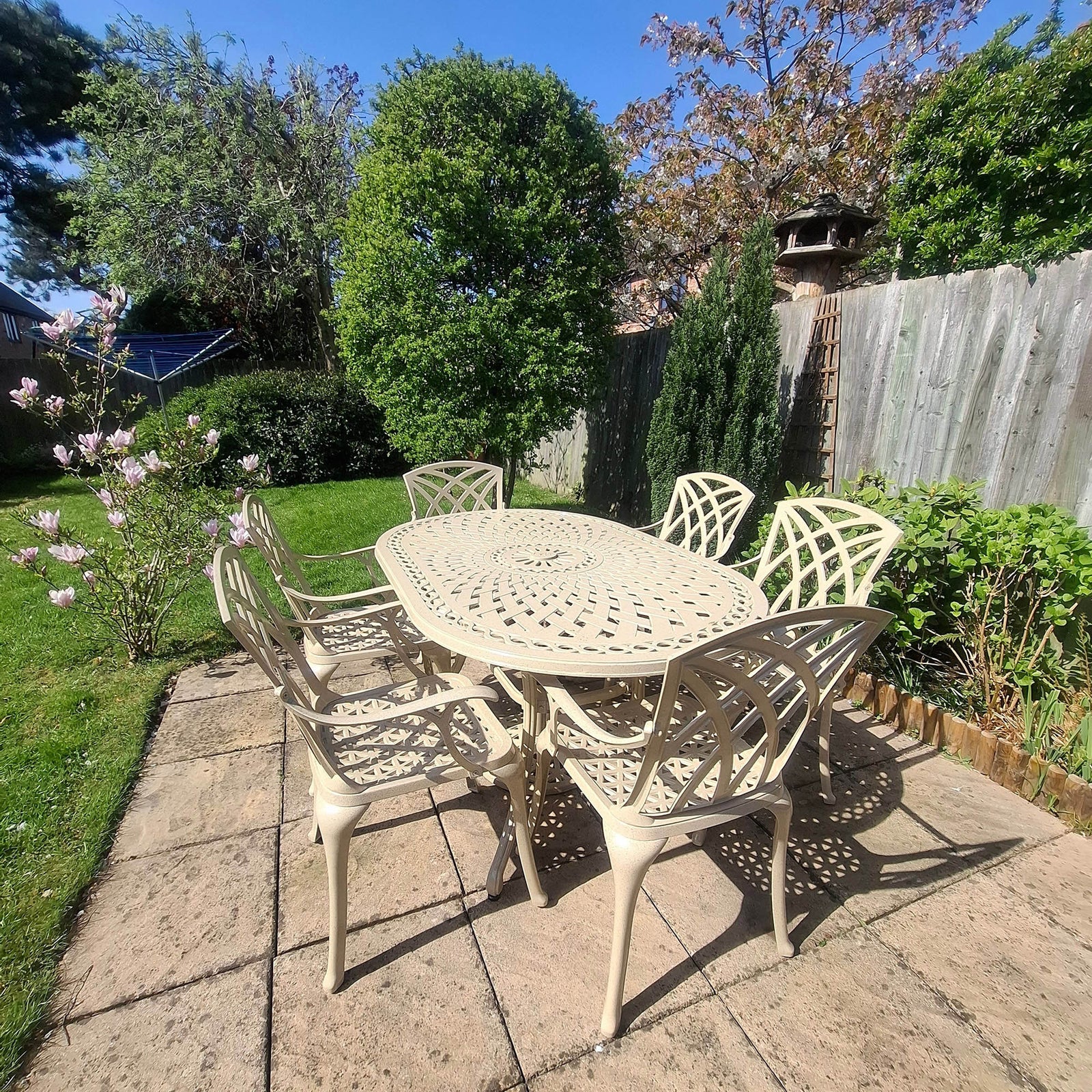 June Tuintafel (6 Persoons Set)