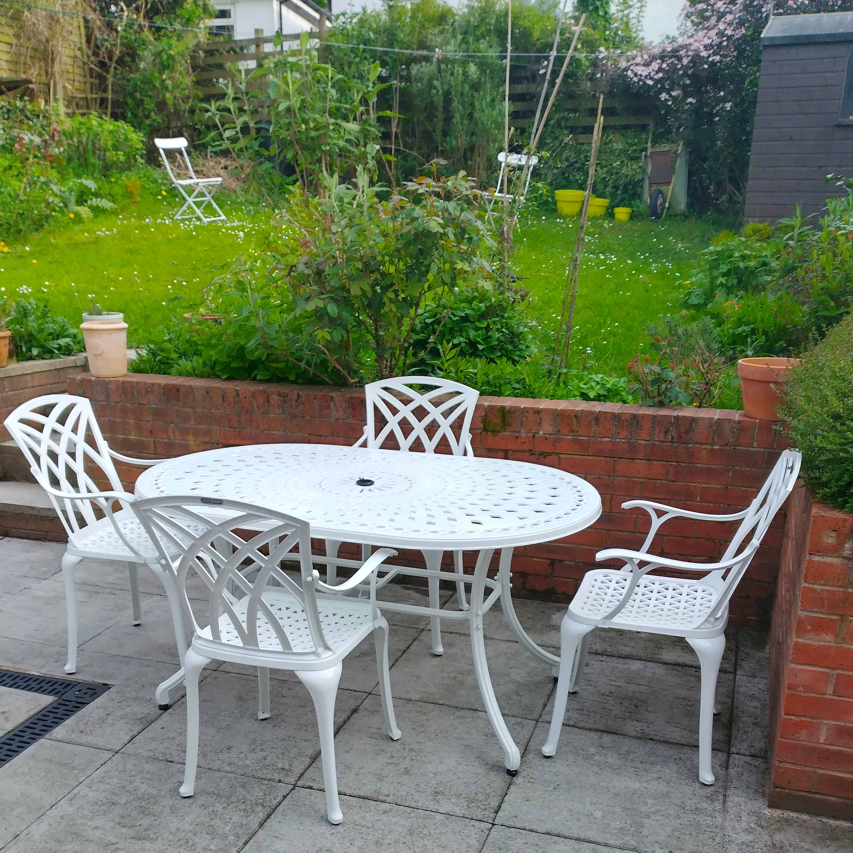 June tuintafel (4 persoons set)