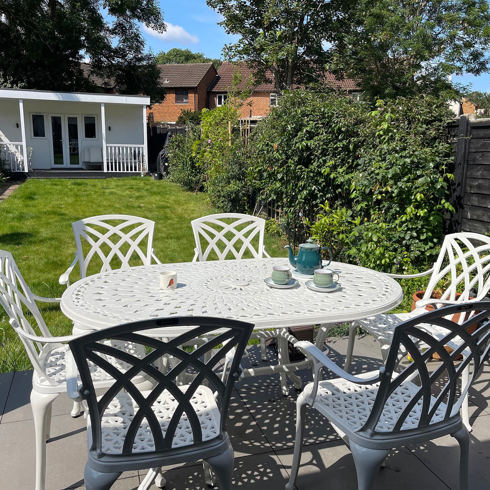 June Tuintafel (6 Persoons Set)