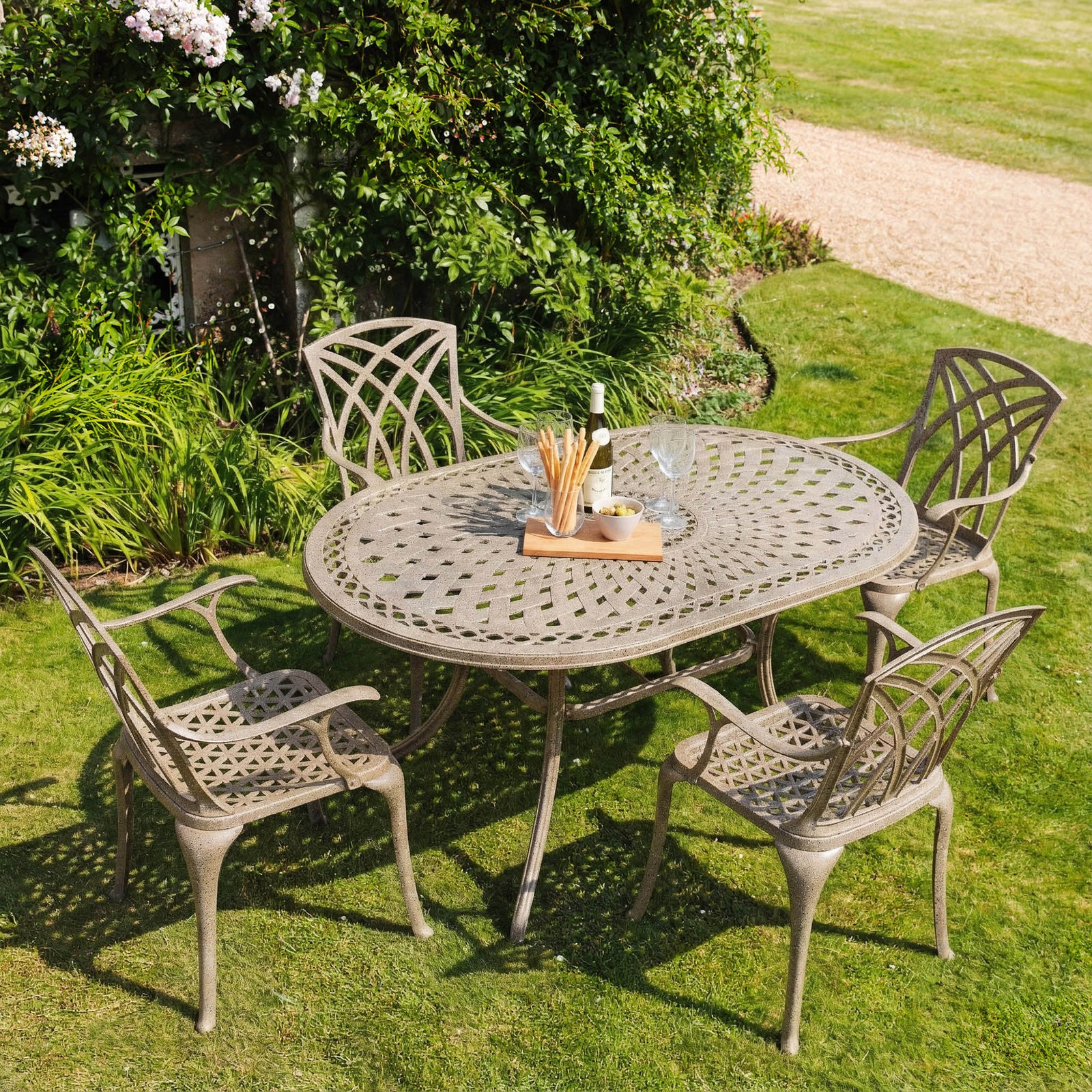 June Tuintafel (6 Persoons Set)