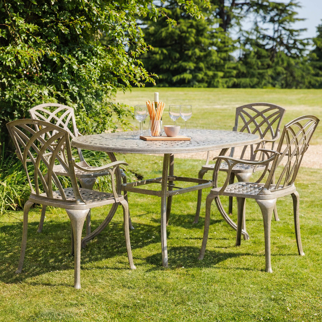 June tuintafel (4 persoons set)