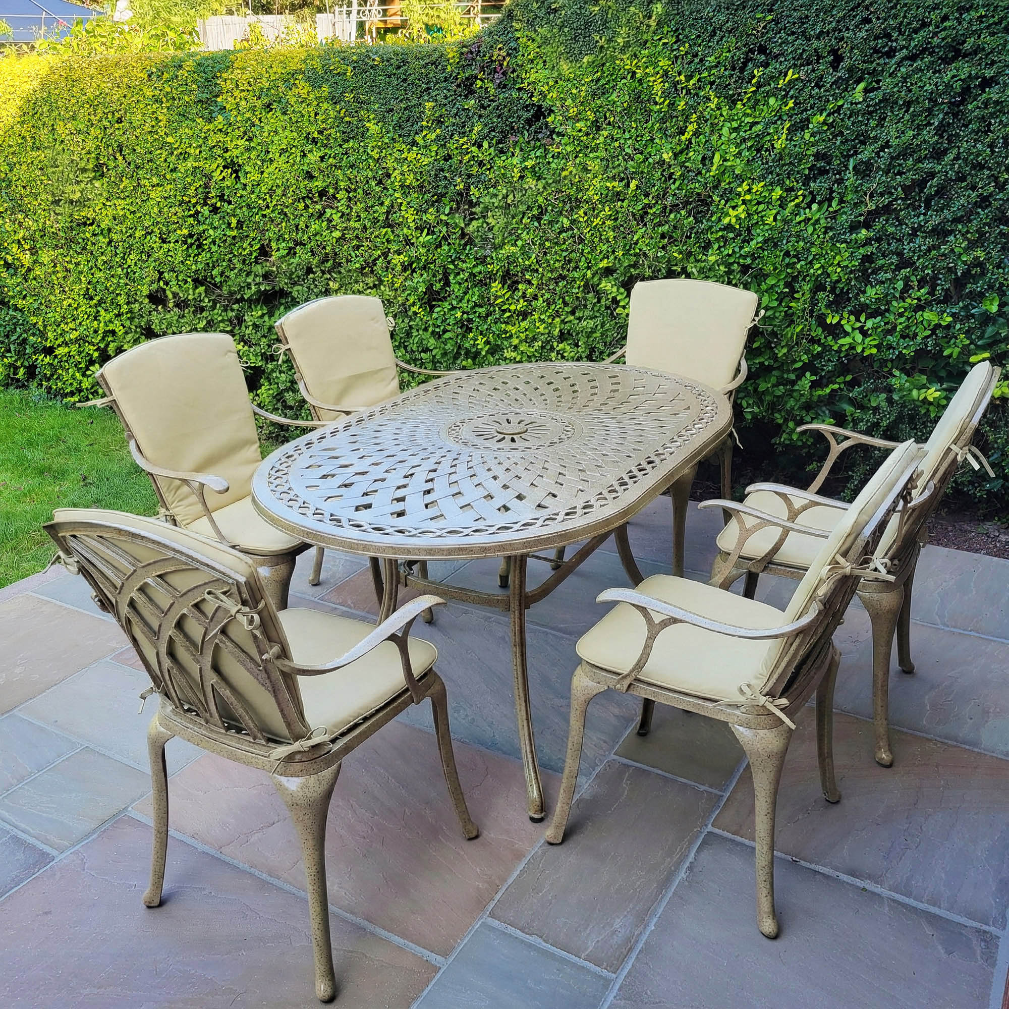 June Tuintafel (6 Persoons Set)