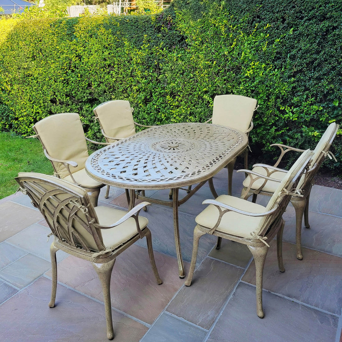 June tuintafel (6 persoons set)