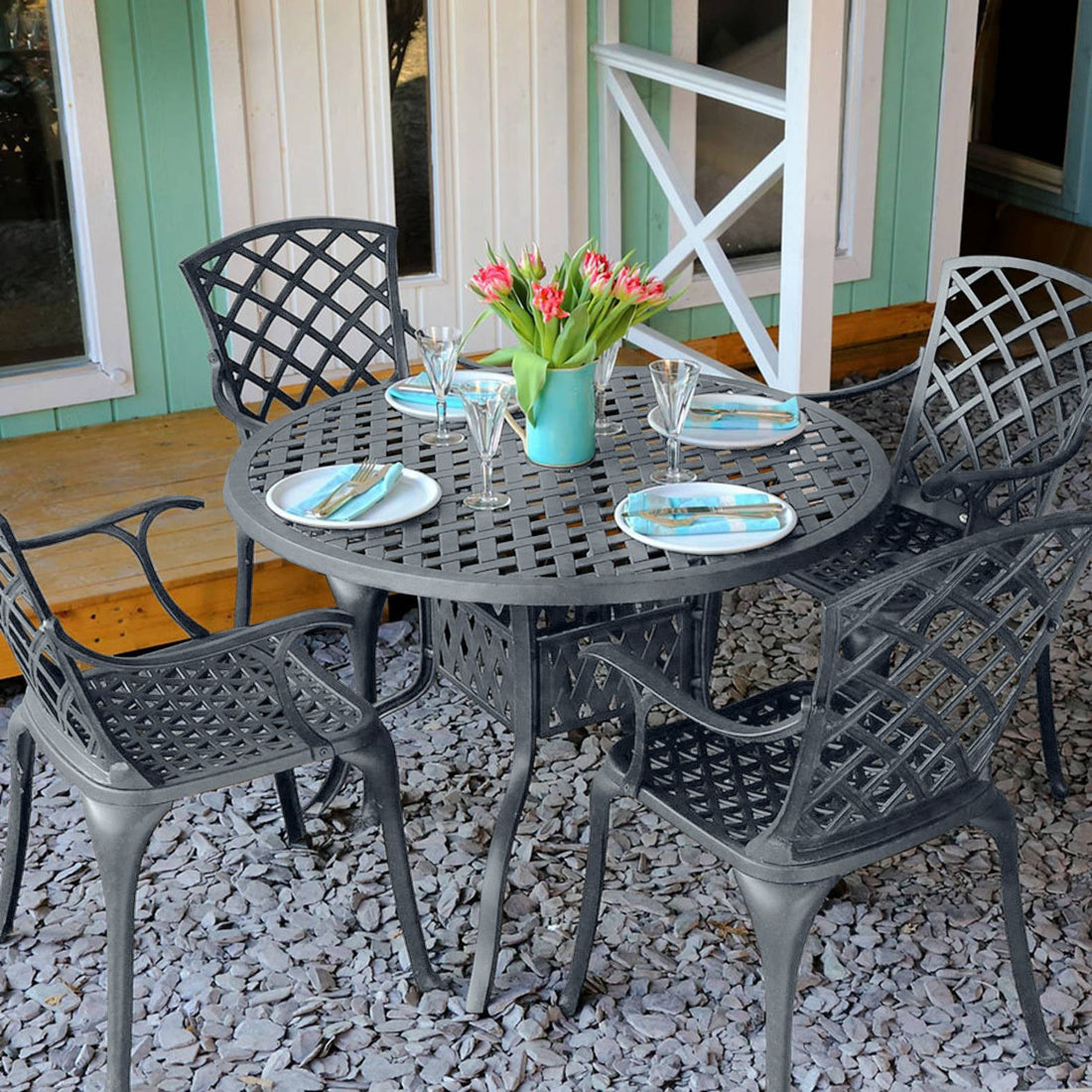 Lisa tuintafel (4 persoons set)