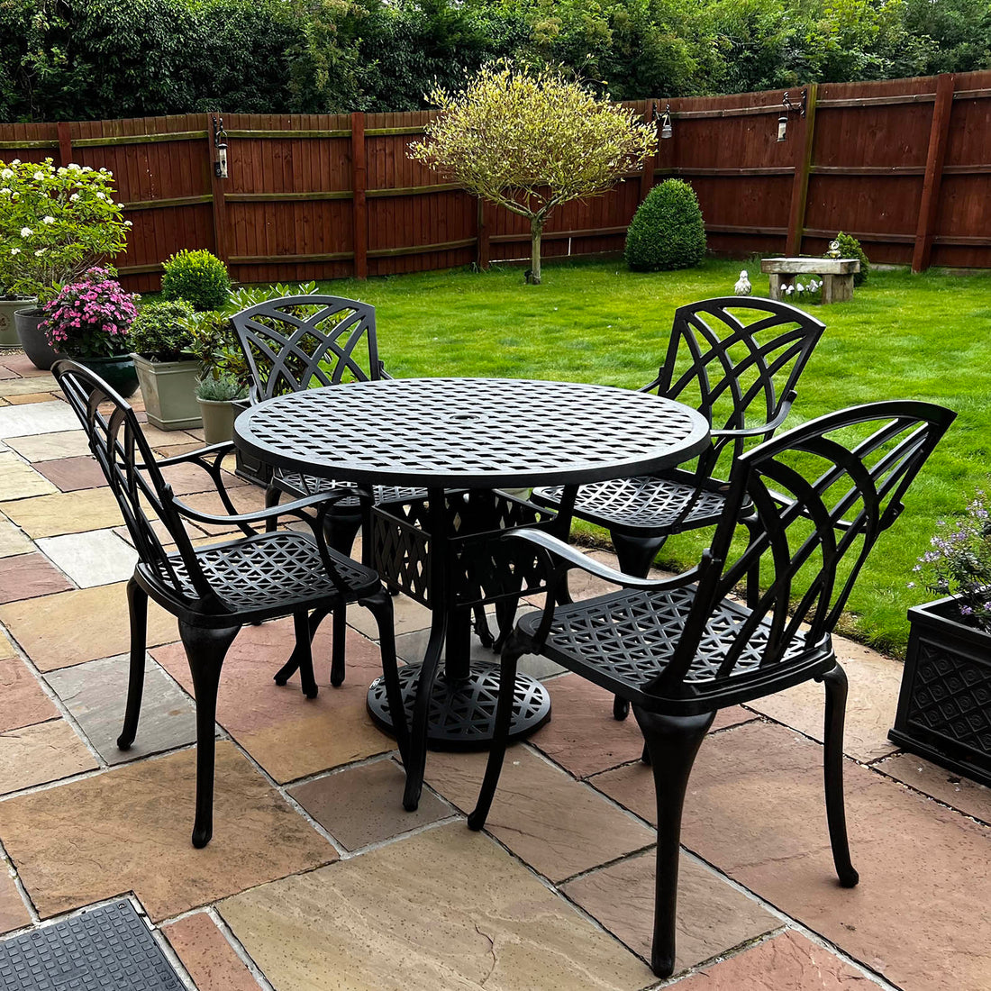 Lisa tuintafel (4 persoons set)