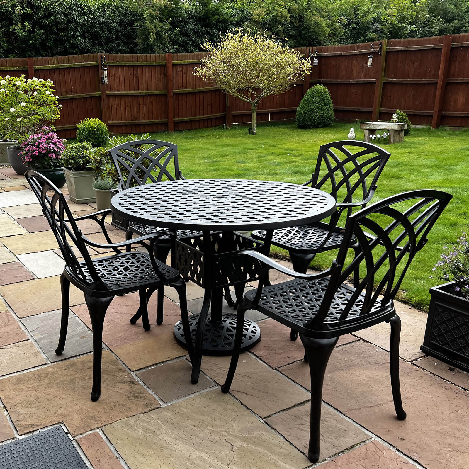 Lisa tuintafel (4 persoons set)