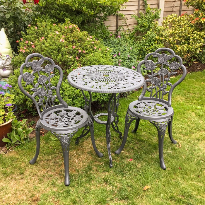 London Rose Tafel - Leigrijs
