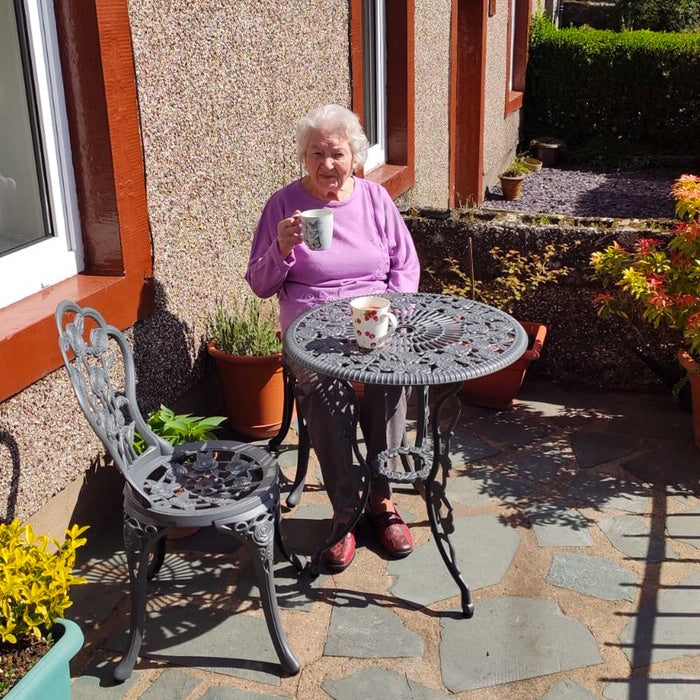 London rose 2-zits bistro tuinset