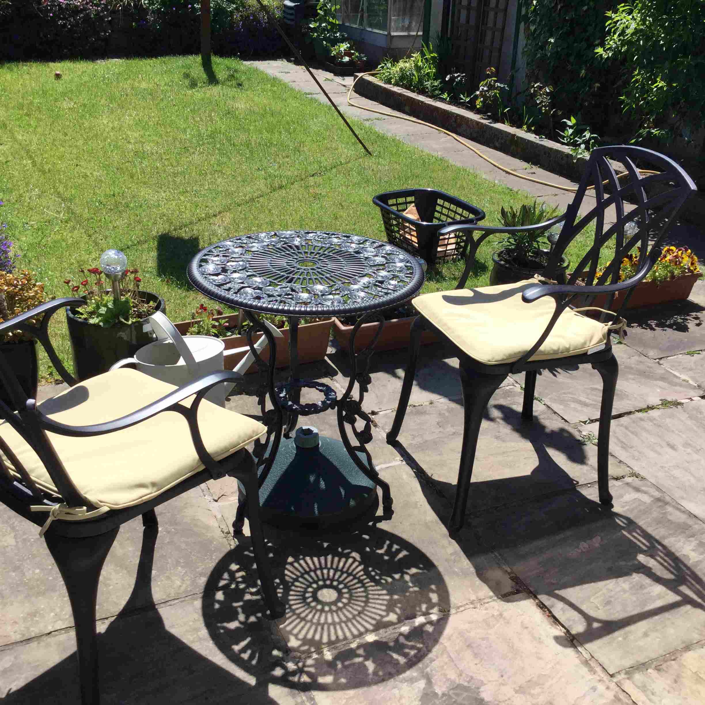 London rose bistro tuinset (2 zitz)