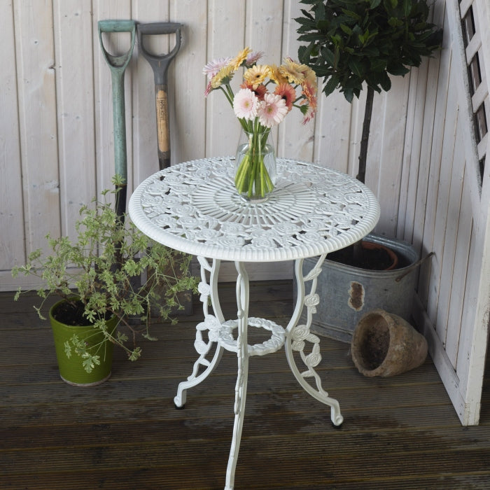 London Rose Tafel - Wit